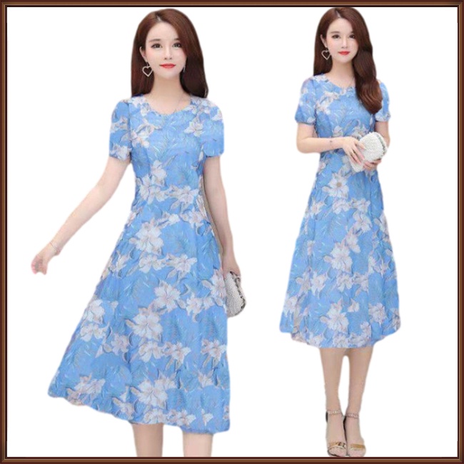 Đầm Dáng Ôm In Hoa Thời Trang Mùa Hè Cho Nữ
