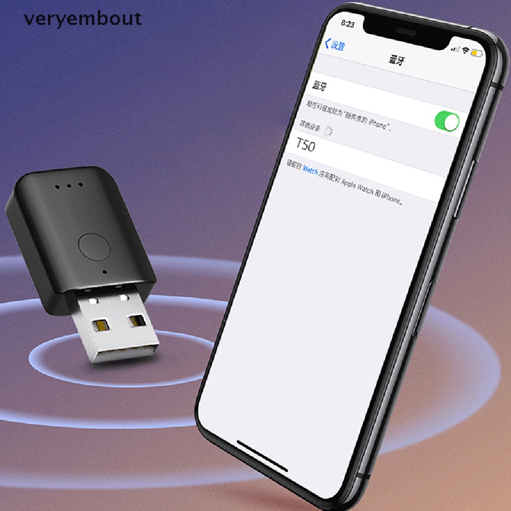 Usb Nhận Tín Hiệu FM Bluetooth 5.1 Cho Điện Thoại Di Động Và Xe Hơi