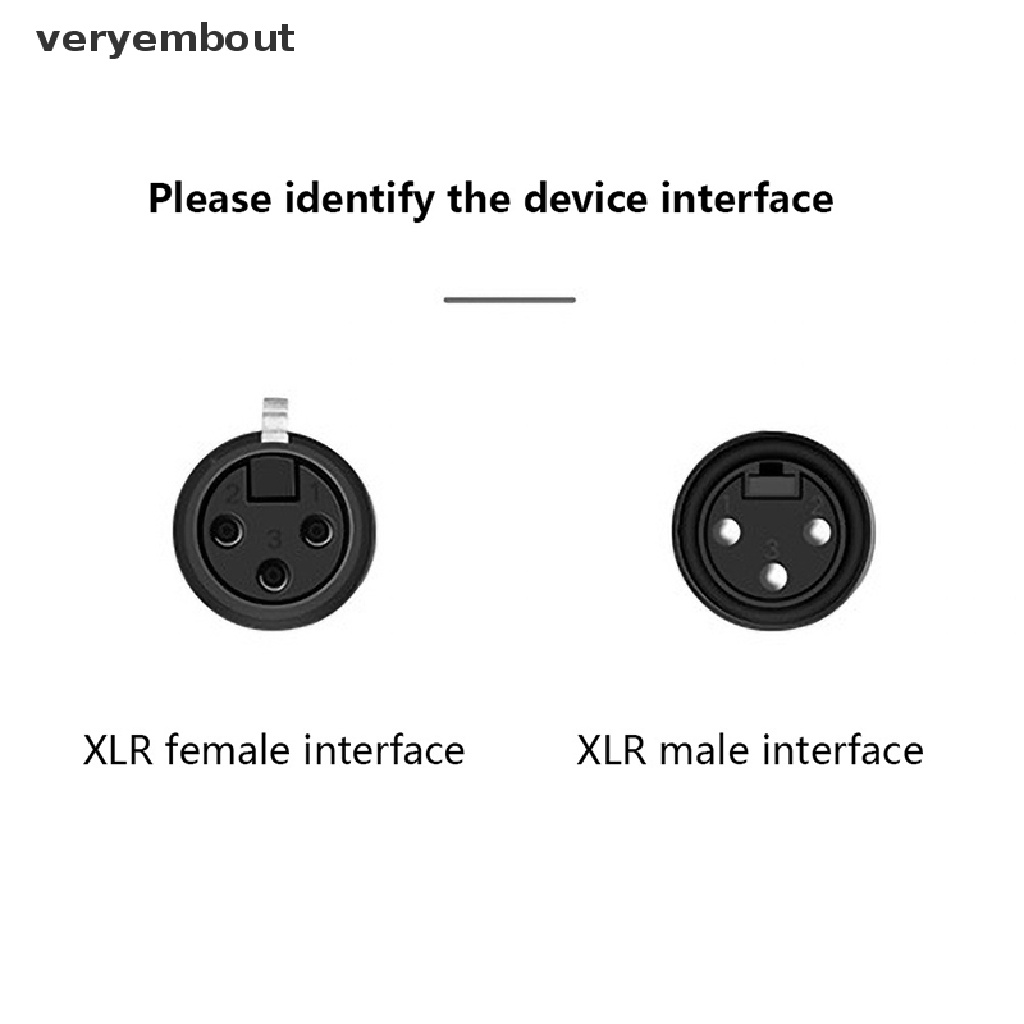 Dây Cáp Âm Thanh Nối Dài Chống Nhiễu 3Pin XLR Male Sang Female