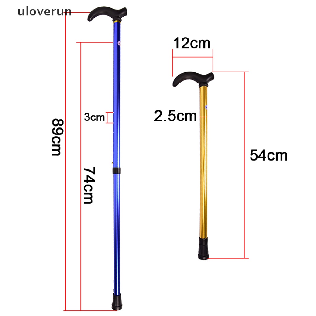 Uloverun Gậy Đi Bộ Leo Núi Bằng Cao Su Và Nhôm