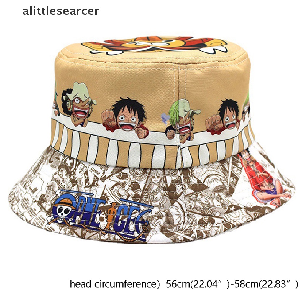 Nón Tai Bèo Chống Nắng In Họa Tiết Hoạt Hình One Piece Thời Trang Cho Nam Và Nữ