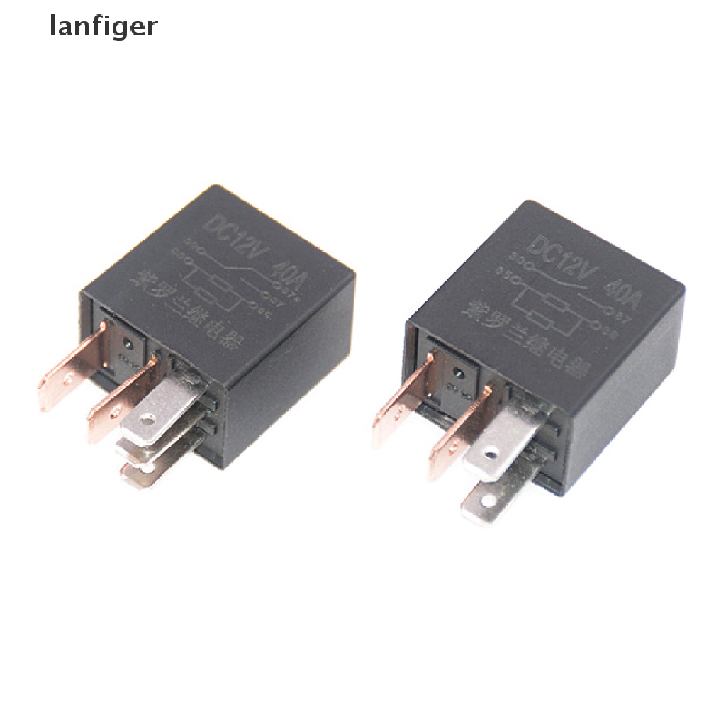 Rơ Le Báo Động Tự Động DC 12V 40A 1NO 1NC SPDT 4 / 5 Pins 40 Amp EN Cho Xe Hơi