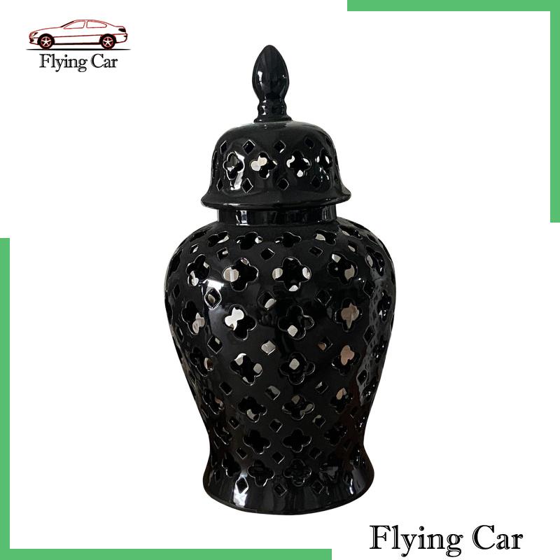 Lọ Đựng Gừng 10 "Phong Cách Trung Hoa Cổ Điển Dùng Trang Trí Nhà Cửa