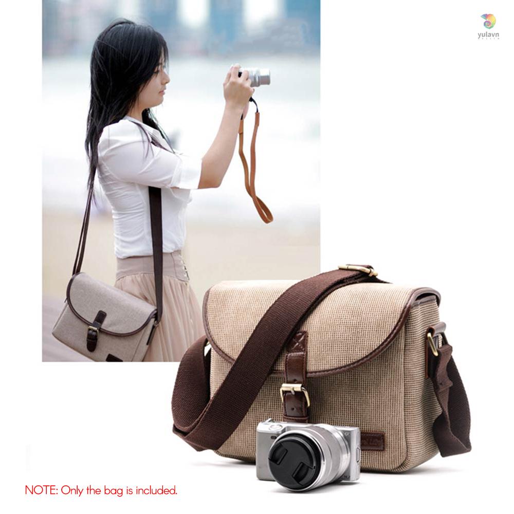 Túi Đeo Vai Đựng Máy Ảnh SLR / DSLR Phong Cách Retro