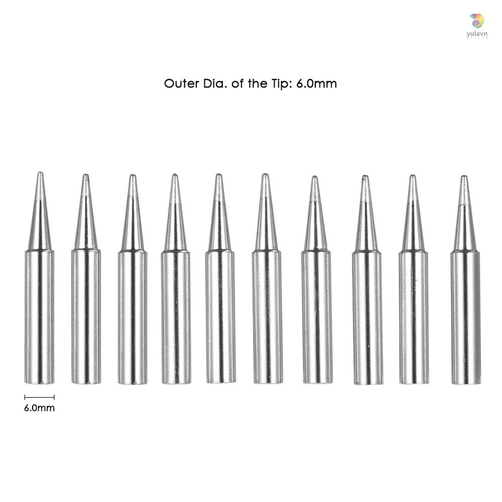Bộ 10 Đầu Mũi Hàn 900M-T-B Cho Hakko 936 907