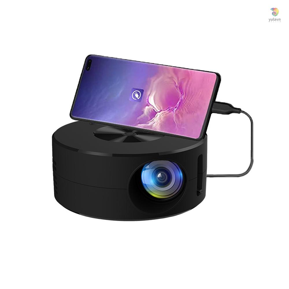 Máy Chiếu Đèn LED Mini Có Màn Hình LCD 320 * 180