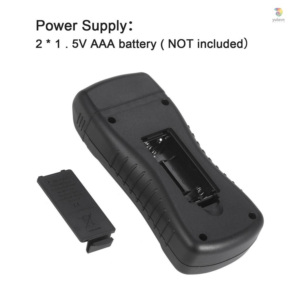 Thiết Bị Đo Độ Ẩm / Nhiệt Độ Gỗ Kỹ Thuật Số 3 Trong 1 Đa Năng °C Bộ Đồ Thời Trang Cá Tính Trẻ Trung °F Công Tắc Có Thể Chuyển Đổi Được