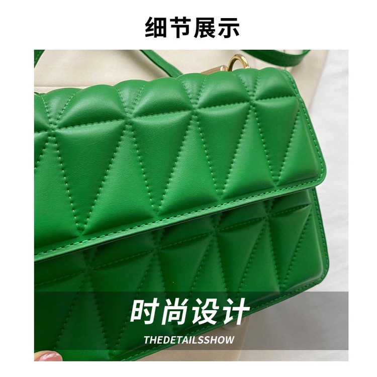 Túi Đeo Vai Hình Vuông Cỡ Nhỏ Màu Sắc Ngọt Ngào Phong Cách Retro Hàn Quốc Thời Trang Xuân 2023