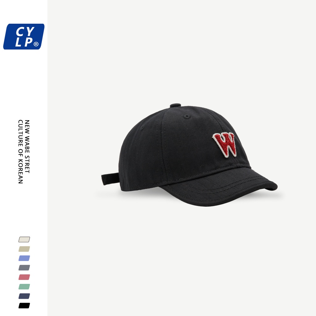 Mũ Lưỡi Trai Chống Nắng In Chữ W Đơn Giản Thời Trang Xuân Hè Phong Cách Nhật Bản Cho Nam Và Nữ