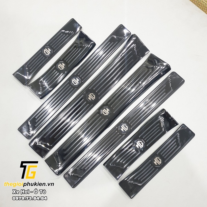 Bộ Ốp bậc cửa, Nẹp bước chân MG ZS vân Titan