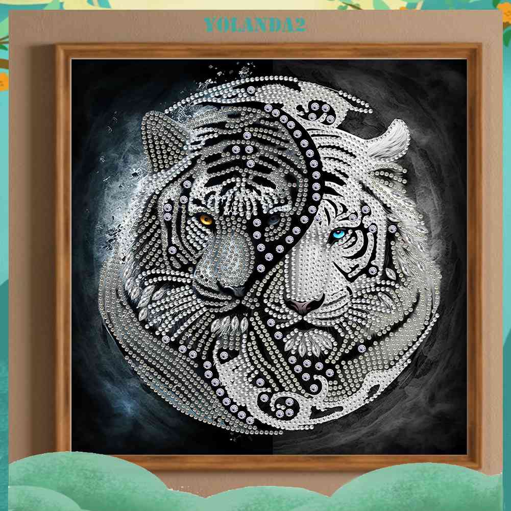 Bộ Tranh Đính Đá 5D Họa Tiết Động Vật Độc Đáo DIY Dùng Trang Trí Nhà Cửa