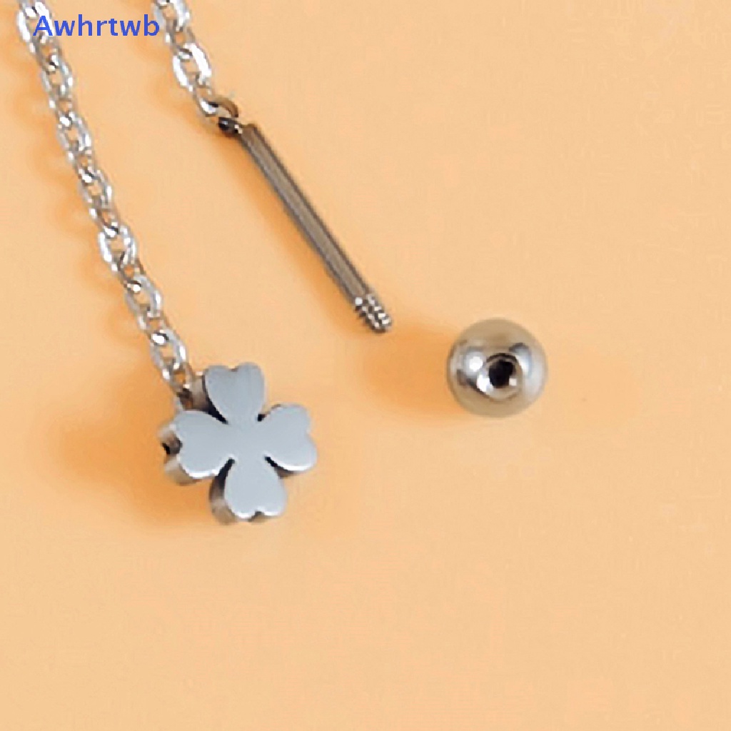 Hoa Tai Dáng Dài Phối Tua Rua Phong Cách Đơn Giản Cho Nữ Mới