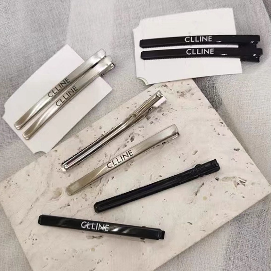 Xiao Xiangfeng Kẹp Tóc Mỏ Vịt Bằng Kim Loại Đơn Giản Phong Cách Hàn Quốc