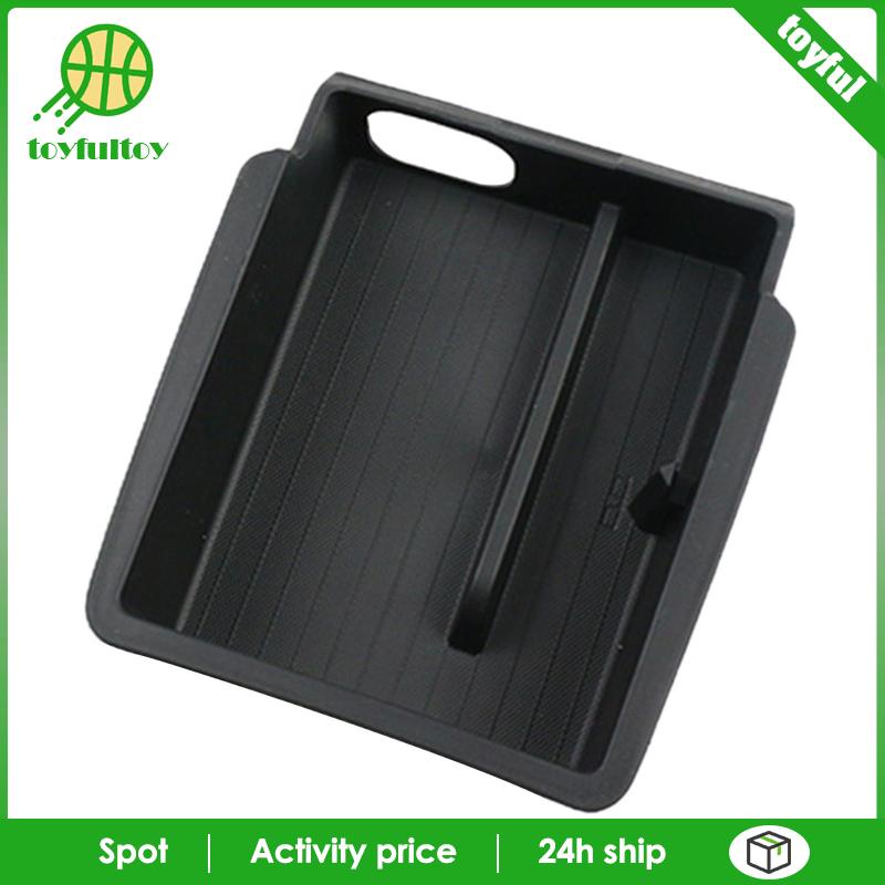 Hộp Đựng Đồ Dùng / Cốc Nước Gắn Chỗ Tỳ Tay Xe Hơi Tesla Y Tiện Dụng