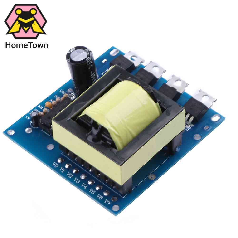 Mô Đun Tăng Áp 500W DC 12V-24V Sang AC 180V-220V-380V Chuyên Dụng