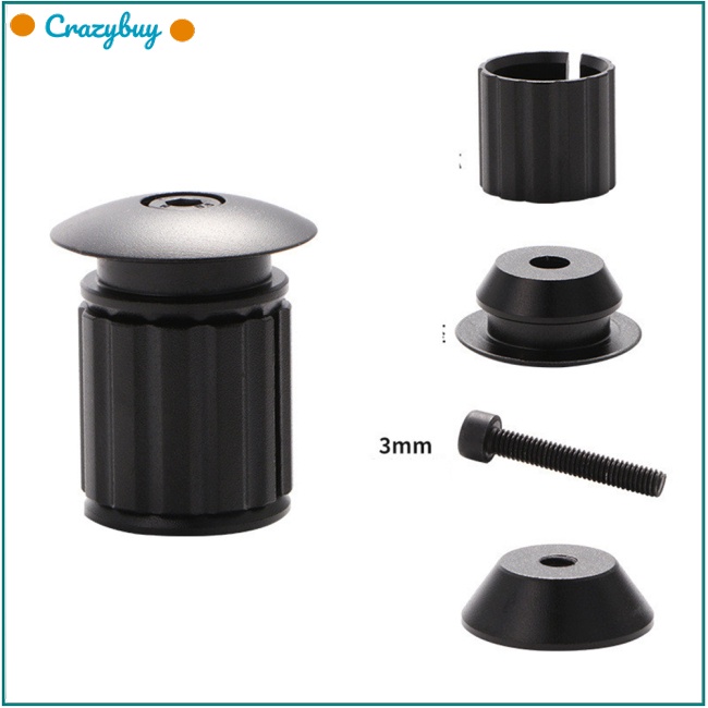 Cr 1 Cặp Nút Gắn Tay Lái Xe Đạp Leo Núi Bằng Hợp Kim Nhôm Có Thể Gấp Gọn