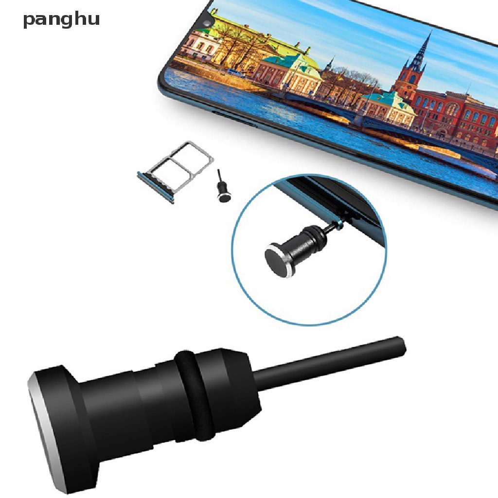 Khay Đựng Sim Điện Thoại Bằng Kim Loại Chống Bụi 3.5mm Thông Dụng