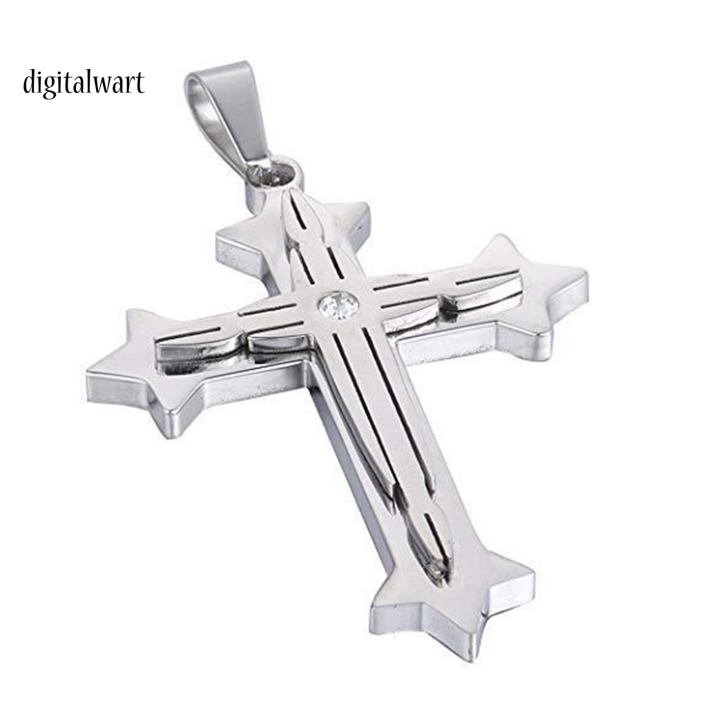 Kỹ Thuật Số| Vòng Cổ Choker Mặt Thánh Giá Màu Sắc Đơn Giản Phong Cách Cổ Điển