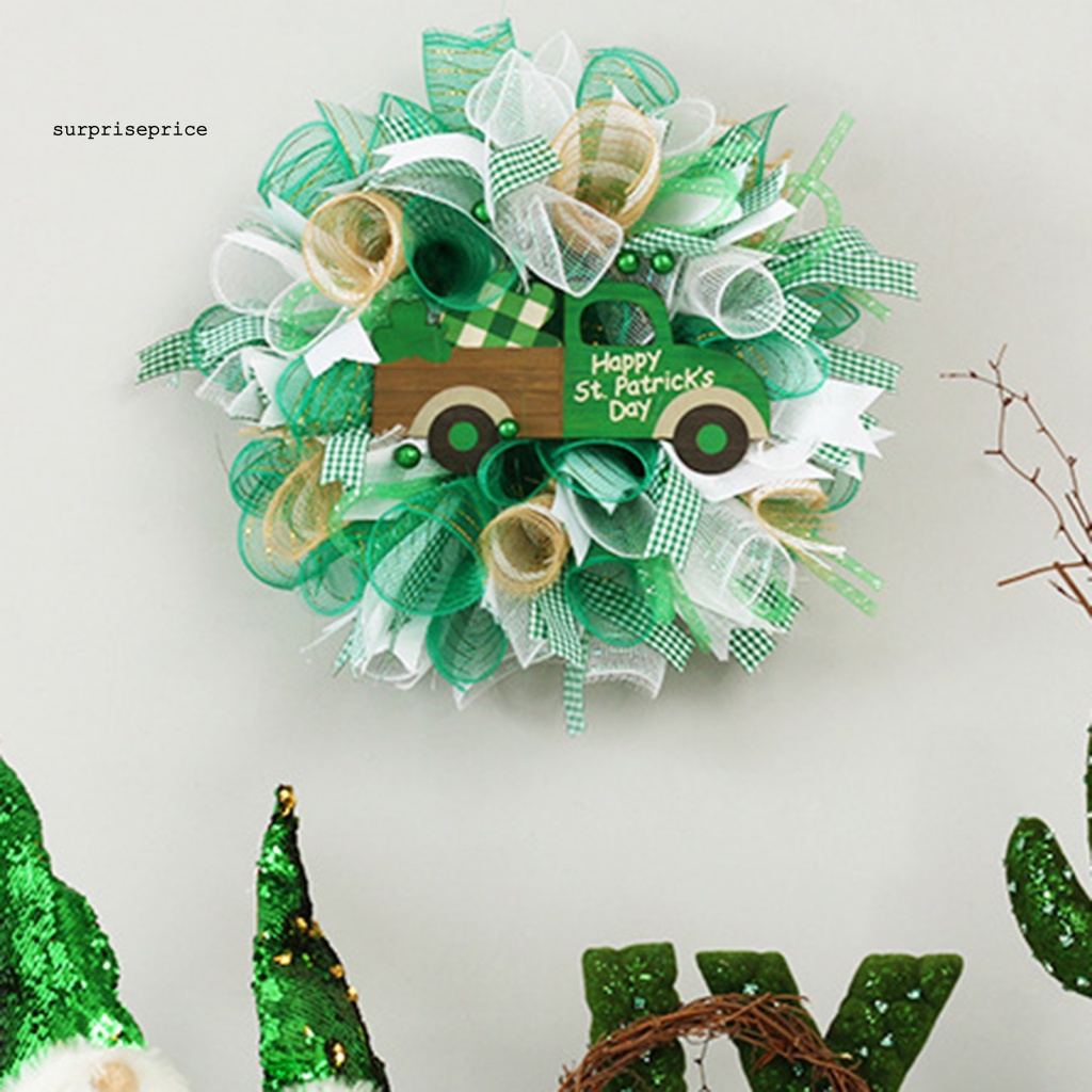 Vòng Hoa Treo Bằng Nhựa Làm Thủ Công Lấy Cảm Hứng Từ Boredom St Patricks Day