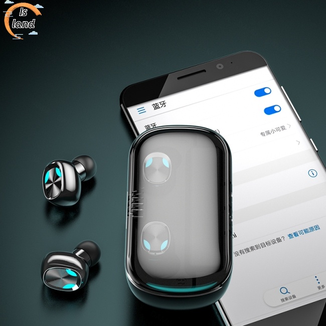 Tai Nghe Nhét Trong Không Dây X8 Tws Màn Hình Led Cảm Ứng Âm Thanh Nổi Kèm Hộp Sạc