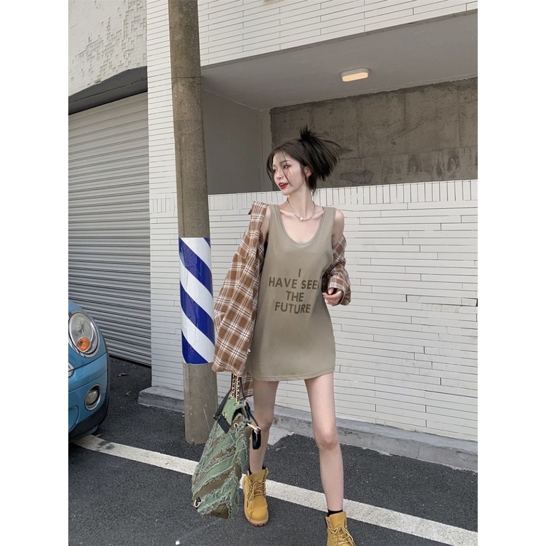 Áo Sơ Mi Dài Tay Họa Tiết Ca Rô Thời Trang Dành Cho Nữ