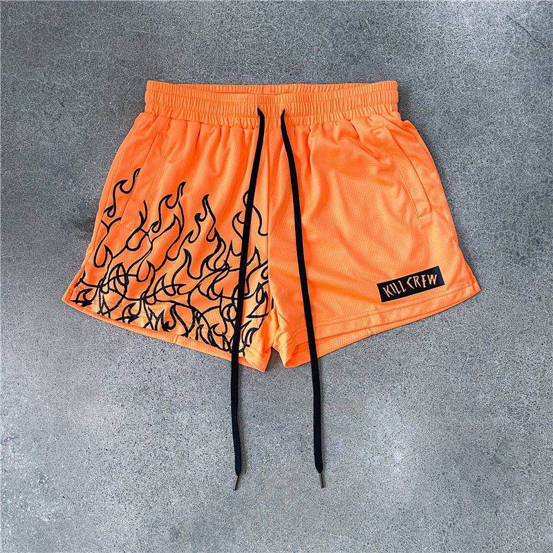 2023 Summer New American Sports Shorts Men's Basketball Swimming Trunks Quick-Drying Breathable Mesh Running Fitness Shorts ZfGr