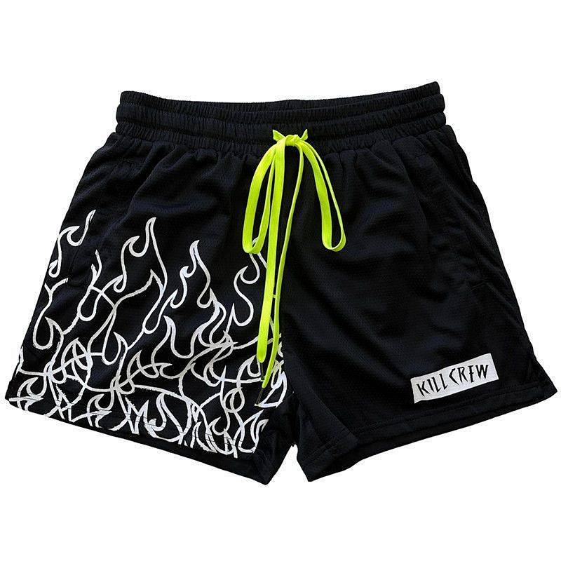 2023 Summer New American Sports Shorts Men's Basketball Swimming Trunks Quick-Drying Breathable Mesh Running Fitness Shorts ZfGr