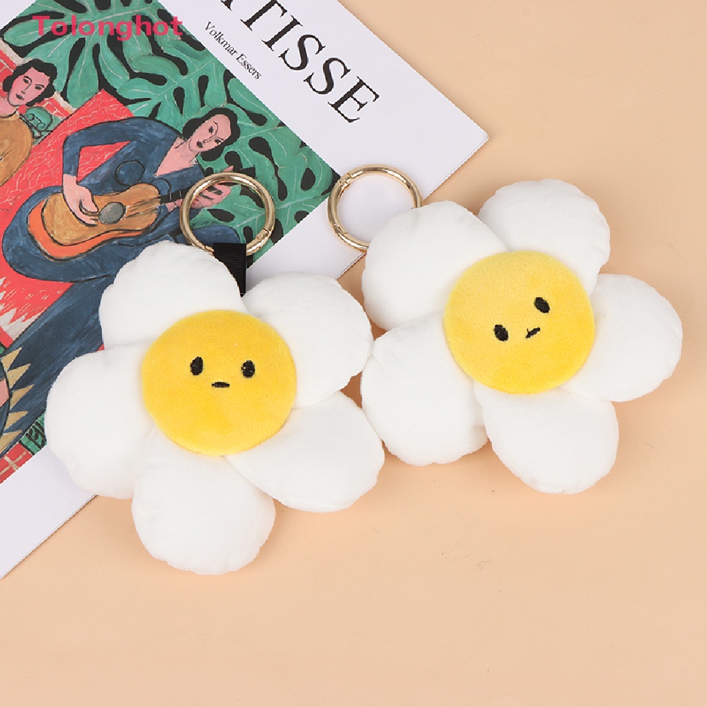 Móc Khóa Hình Hoa Hướng Dương Nhồi Bông Xinh Xắn