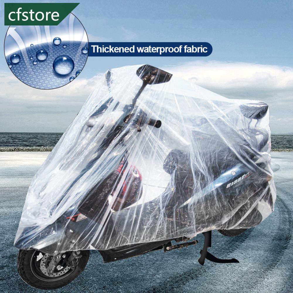 Vỏ Bọc Xe Máy Scooter W8X5 Trong Suốt Chống Nước Chống Bụi Thông Dụng