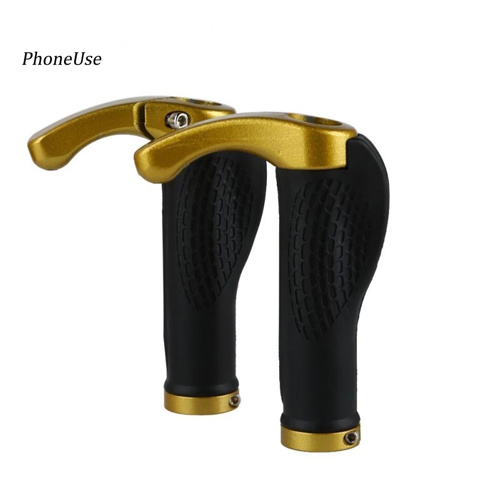 Tay Nắm Xe Đạp Leo Núi Bằng Da PU Chống Trượt