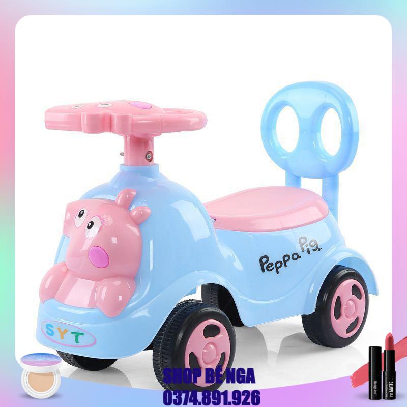 🐷🐷XE CHÒI CHÂN HÌNH CON HEO CHO BE ...(có nhạc,còi)🐖🐖