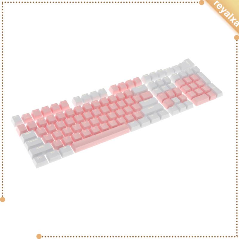 Bộ 108 Nút Bàn Phím Cơ 61 Phím Có Đèn Nền Hai Màu Chuyên Nghiệp Dễ Lắp Đặt