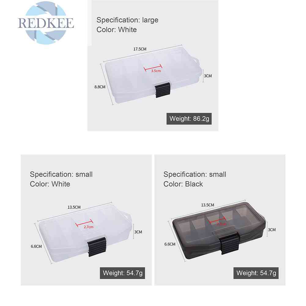 Hộp Nhựa Đựng Mồi Câu Cá 5 Ngăn Tiện Lợi