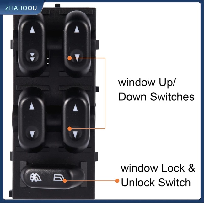 ☃Phụ Kiện Trang Trí Nhà Cửa Độc Đáo Sáng Tạo☃ Công Tắc Điều Khiển Cửa Sổ Xe Hơi OE5L1Z14529AA Tương Thích F150