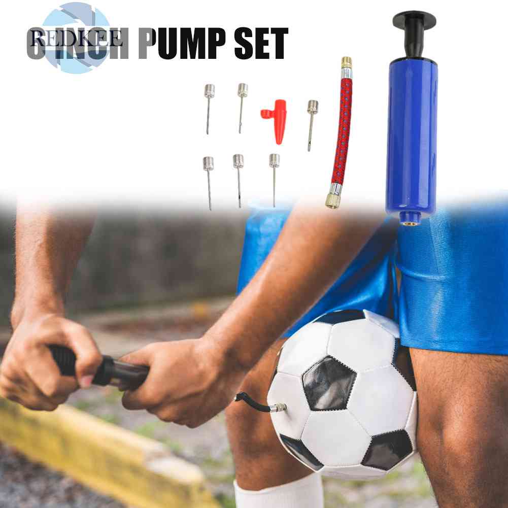 Set 10 Dụng Cụ Bơm Hơi 6 Inches Dành Cho Xe Đạp Kèm Túi Đựng Tiện Lợi