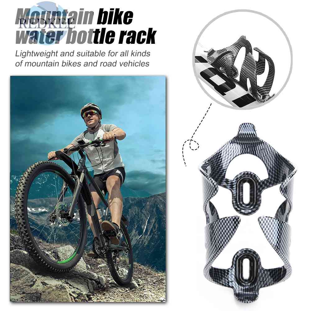 Giá Đỡ Bình Nước Bằng Sợi Carbon Kèm 2 Ốc Vít Cho Xe Đạp