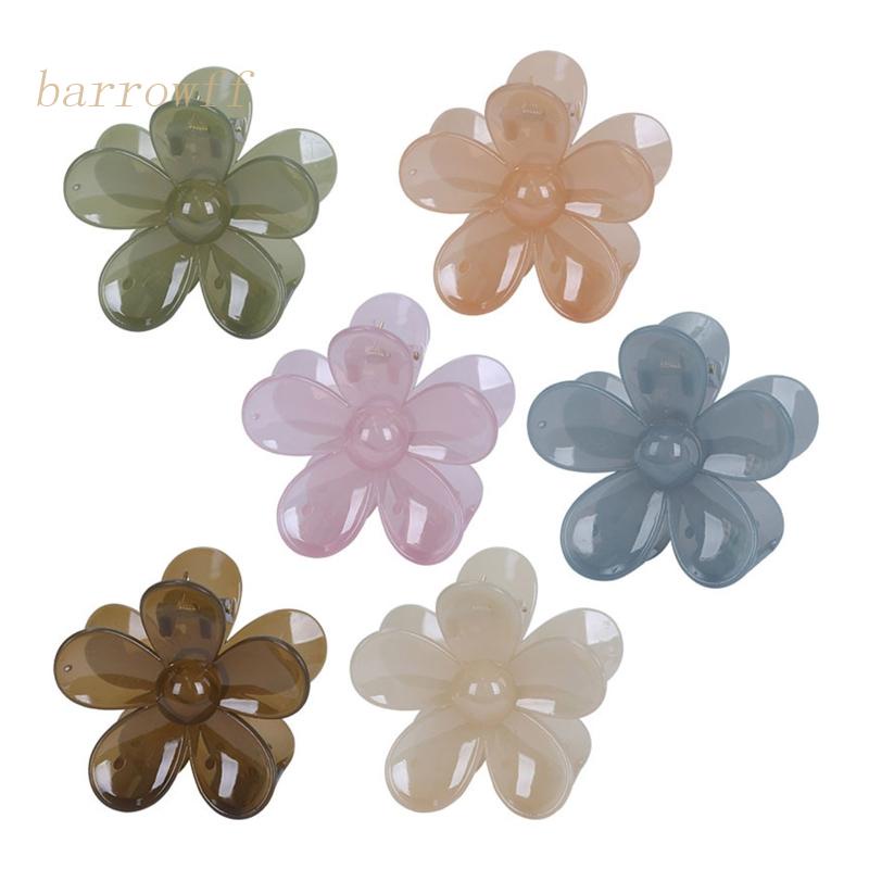 Kẹp Tóc Càng Cua Đính Hoa Xinh Xắn Cho Nữ