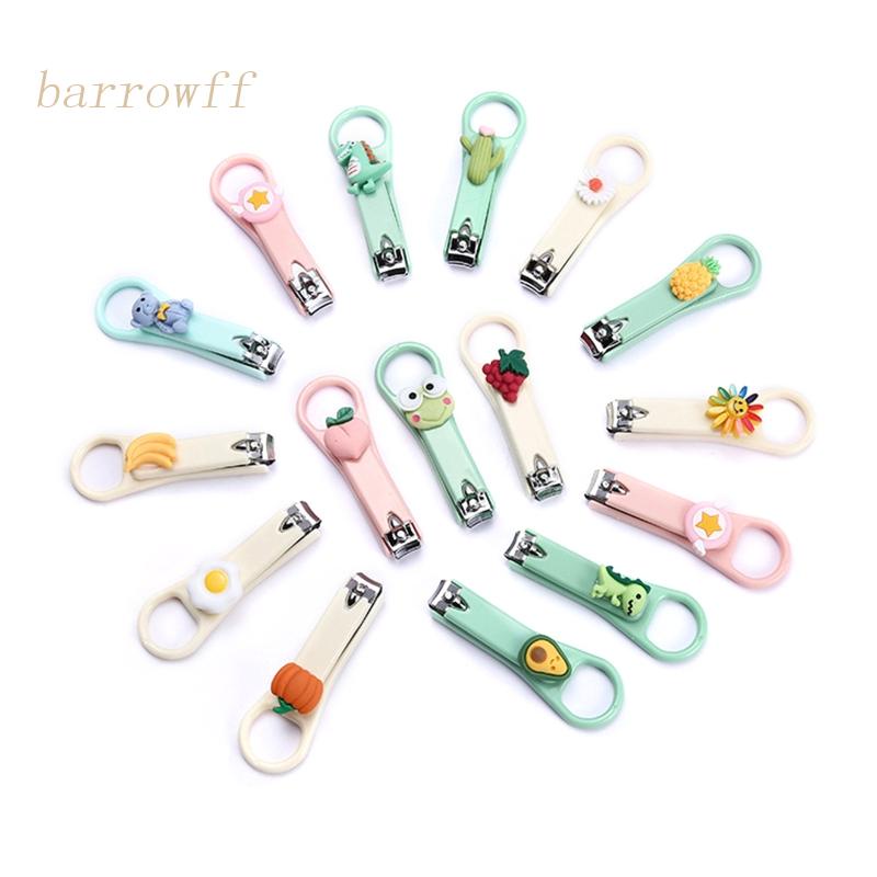 Kềm Cắt Móng Tay Bằng Thép Carbon Chống Văng Họa Tiết Hoa Cúc Dễ Thương