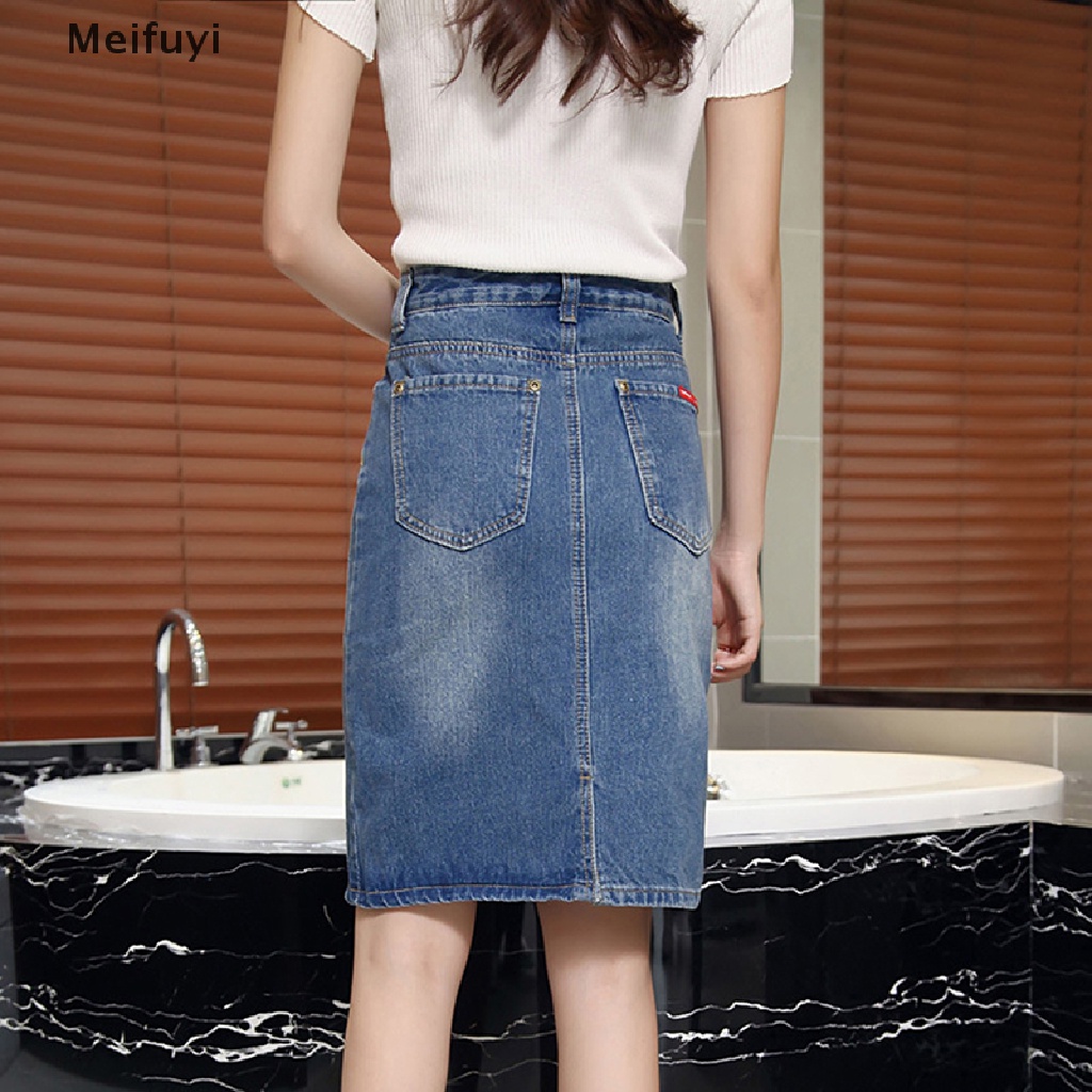 Chân váy jean Lưng Cao Thời Trang 2023 Mới Lạ Cho Nữ