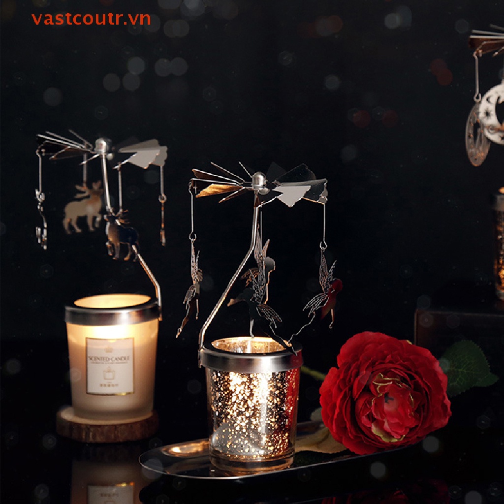 Coutr Khay Đựng Thẻ Chữ s Xoay Được Kiểu Giáng Sinh Lãng Mạn