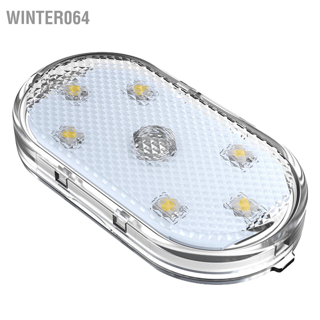 Đèn LED Mini Gắn Trần Xe Hơi Điều Khiển Cảm Ứng Kèm Sạc USB Tiện Dụng