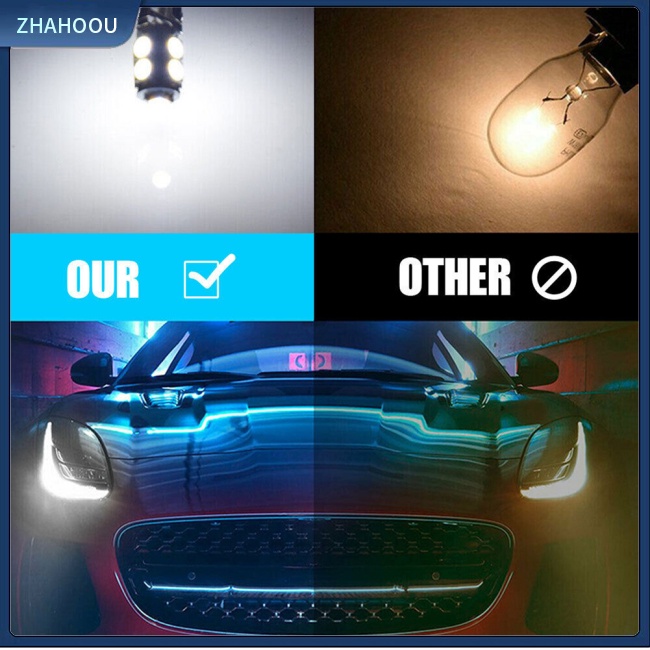 ☃Nhà Cửa☃ Set 2 Đèn Pha Led H3 Ánh Sáng Trắng 6000k 360 Độ Chuyên Dụng Cho Xe Hơi