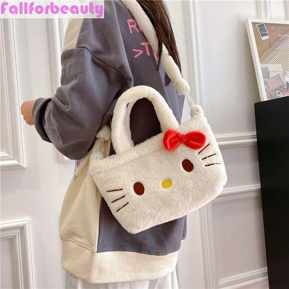 Túi Xách Đeo Vai Hình Pikachu Nhồi Bông Hoạt Hình Dành Cho Bé Gái