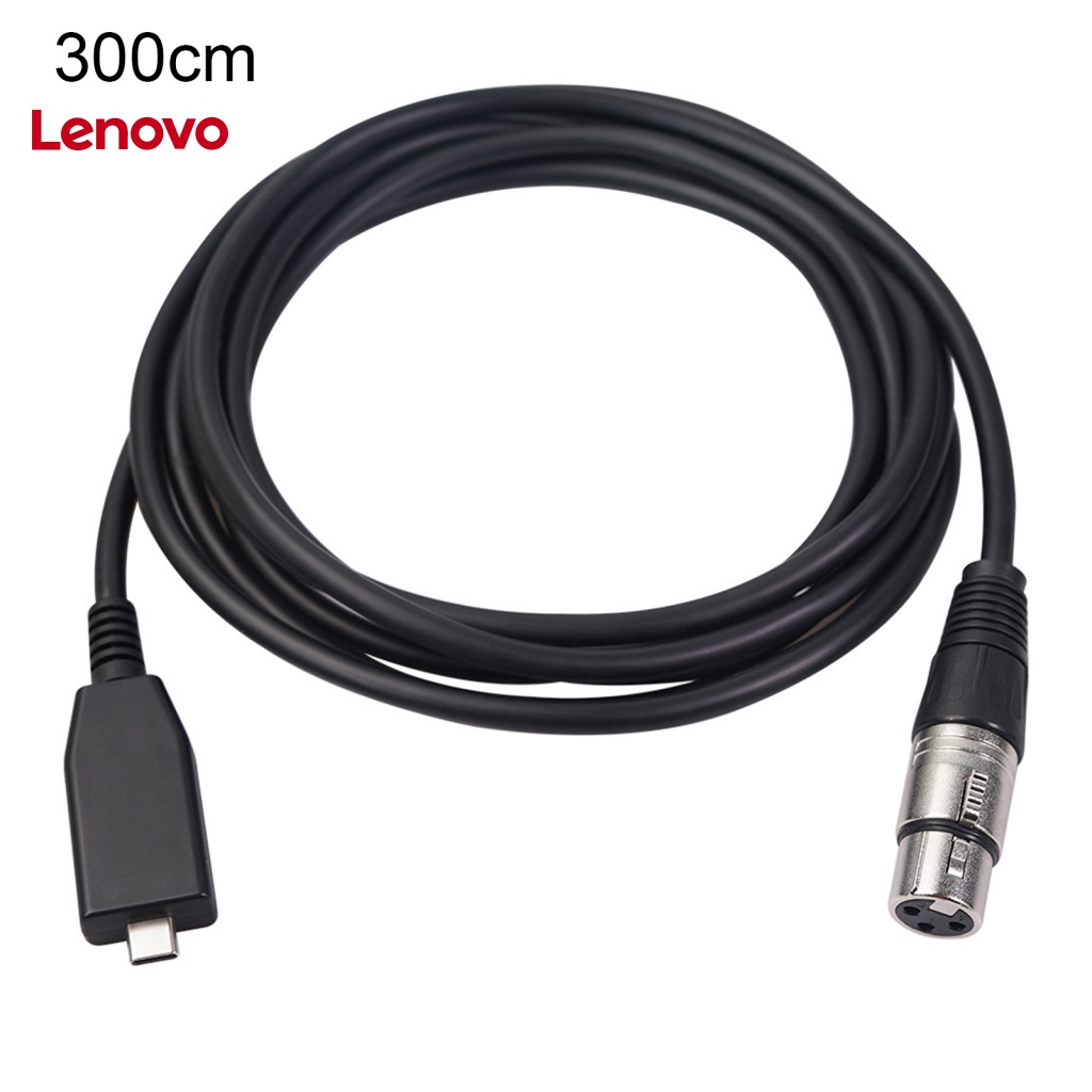 Dây Cáp Âm Thanh Hoa Hướng Dương Chống Ồn Độ Trung Thực Cao Từ Cổng Type-C XLR Sang Cổng Cắm Micro Cho Laptop