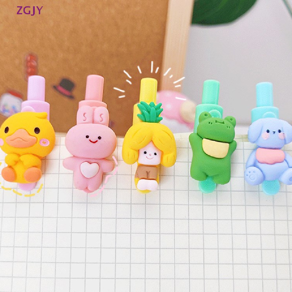 Bút Bi Mực Đen Ngòi 0.5mm Hình Búp Bê Hoạt Hình Dễ Thương Mới