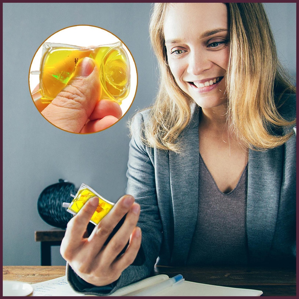 Đồ Chơi Mềm Dẻo Giảm Stress Hình Ly Sữa Xinh Xắn