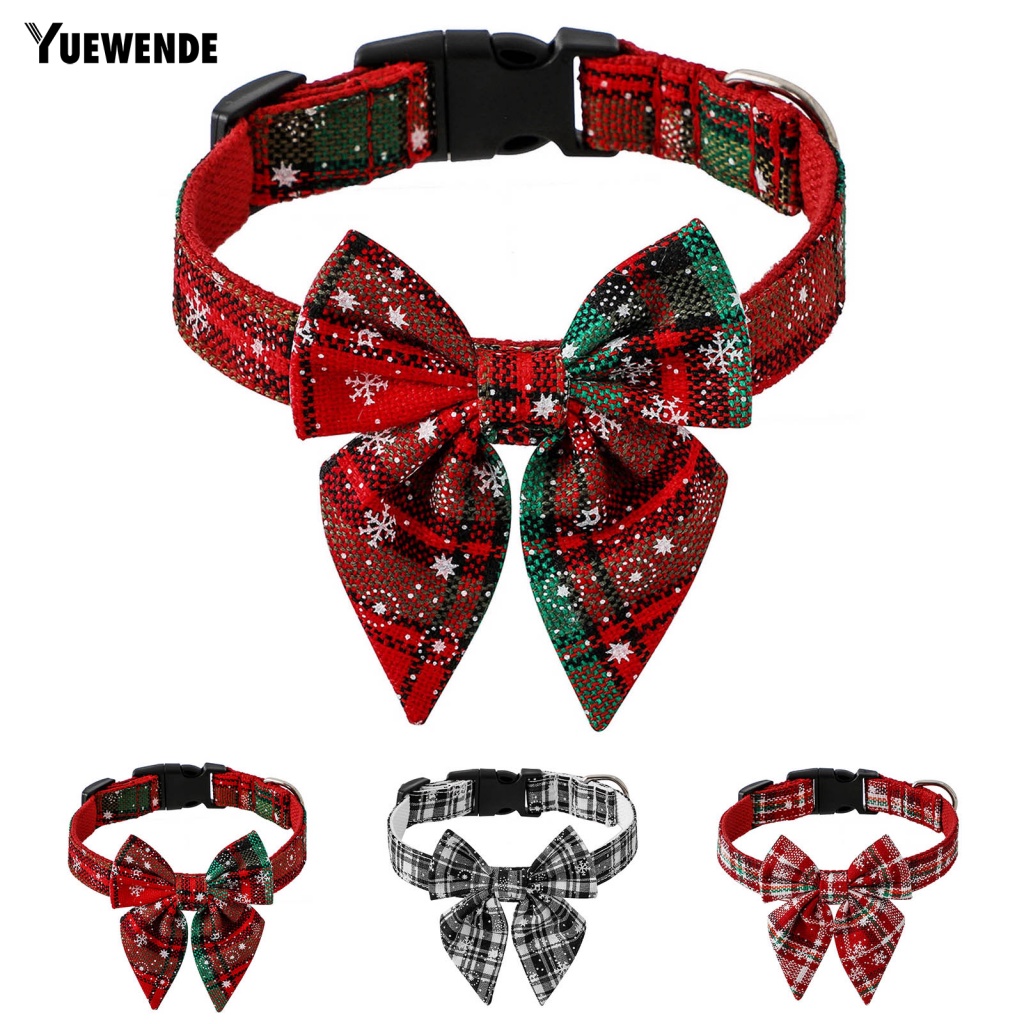 Vòng Cổ MềM MạI HọA TiếT GiáNg Sinh Cho Thú Cưng