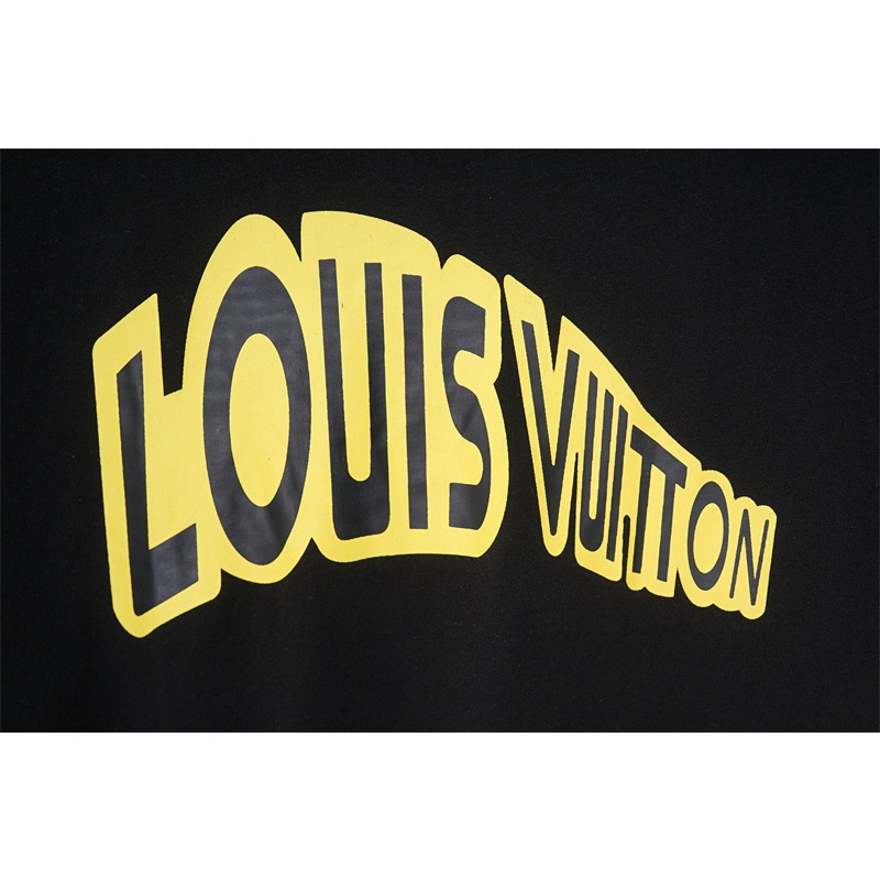 Áo Thun cotton Hai Sợi Tay Ngắn In Kỹ Thuật Số L55V Mới Cho Nam Và Nữ