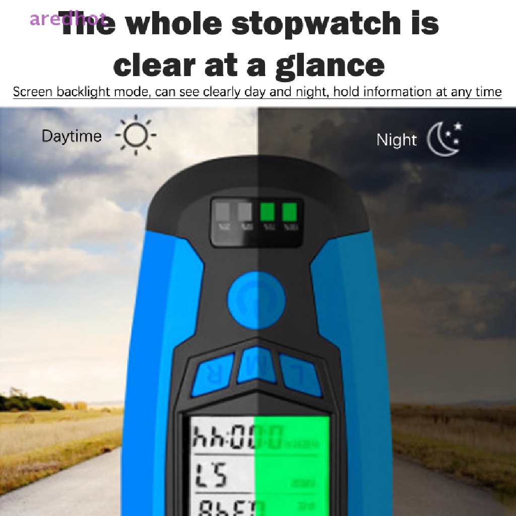 Đồng Hồ Đo Tốc Độ 5 Trong 1 Sạc USB Có Màn Hình LCD Chống Thấm Nước Dành Cho Xe Đạp Mới