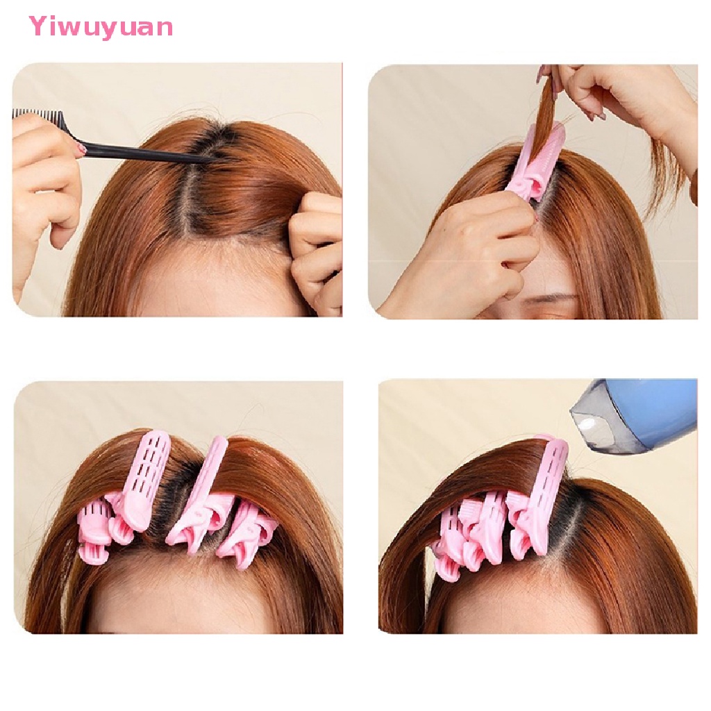 &lt; Yiwuyuan &gt; Kẹp Tóc Gợn Sóng Tạo Kiểu Tóc Xoăn Bồng Bềnh